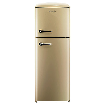 Gorenje RF60309OC Freestanding Fridge Freezer, A++ Energy Rating, Right-Hand Hinge, 60cm Wide, Cream Gorenje RF60309OC Freestanding Fridge Freezer, A++ Energy Rating, Right-Hand Hinge, 60cm Wide, Cream